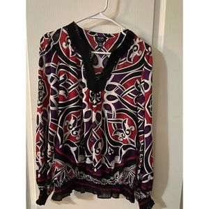 Sheer blouse